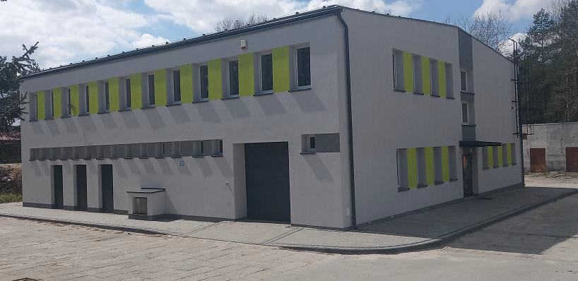 Termomodernizacja budynku Zakładu Gospodarki Komunalnej w Chodlu