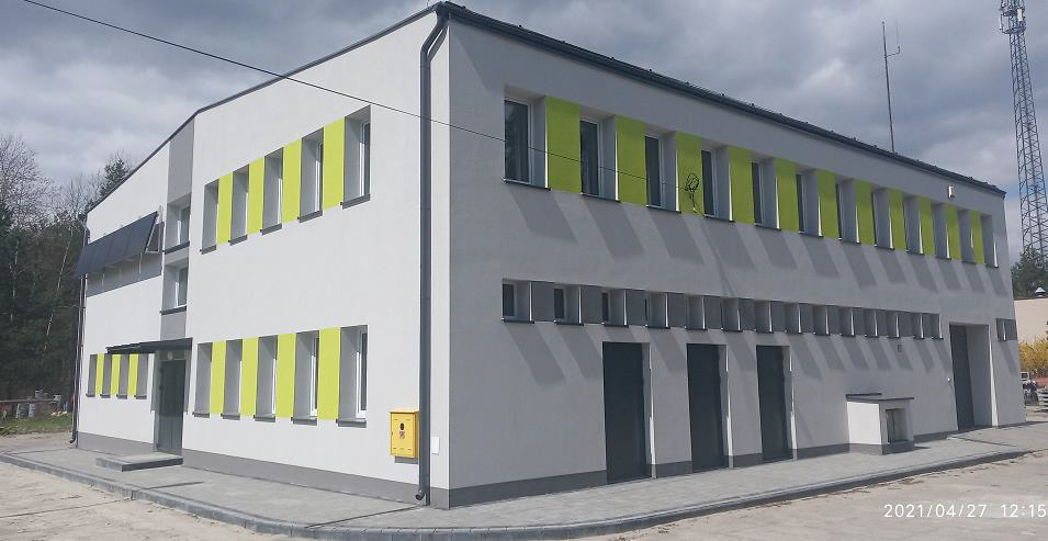 Termomodernizacja budynku Zakładu Gospodarki Komunalnej w Chodlu wraz z instalacją solarów