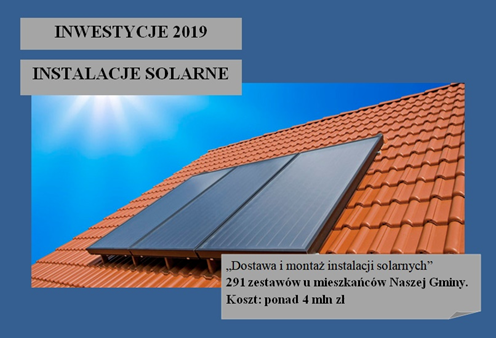 Instalacje solarne