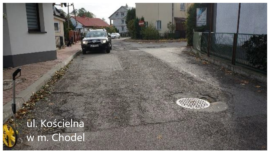 ulica Kościelna w Chodlu